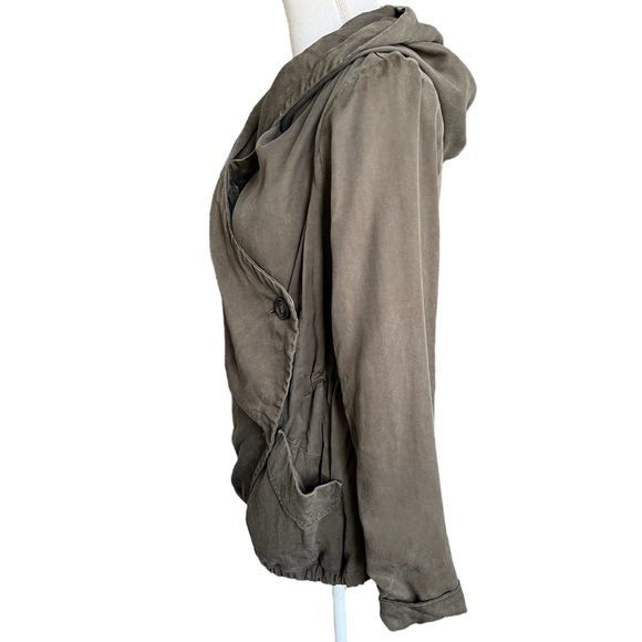 Forever 21 Gorpcore cottagecore Green Utility Jacket - Picture 4 of 8